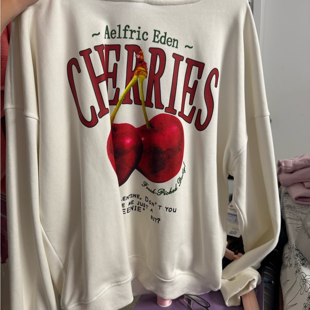 Aelfric Eden Cherries Graphic Sweatshirt